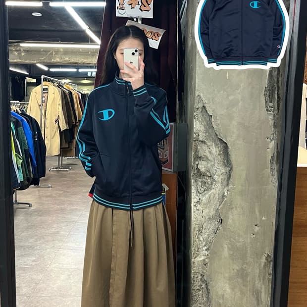 챔피온 져지 네이비 M #csz3463