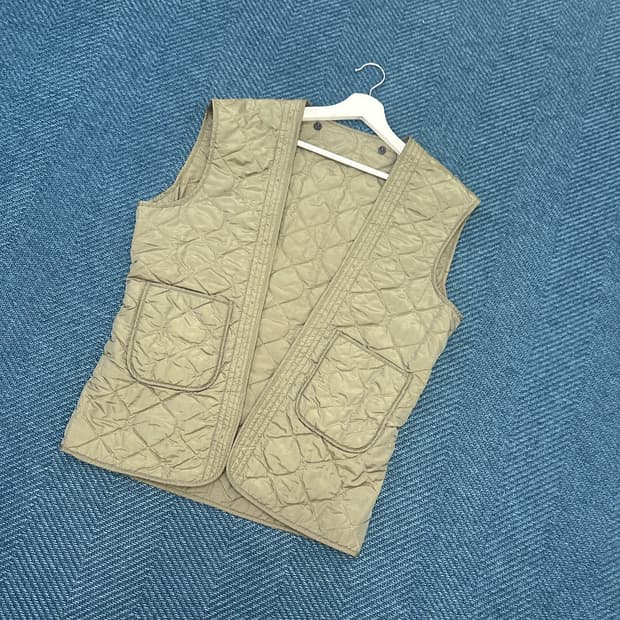 [실측100] 씨피컴퍼니 내피 퀼팅 조끼