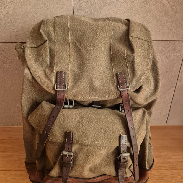 60s 스위스군 밀리터리 백팩