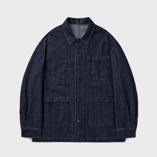 (새상품)유니온블루 콘 데님 워크자켓 L