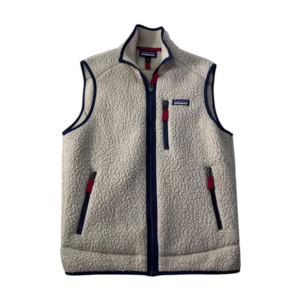 95 파타고니아 레트로 양털 플리스 조끼 집업
