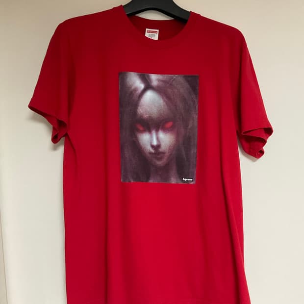 슈프림 레드 아이 m 24fw