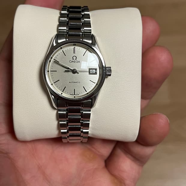 오메가 클래식 씨마스터 여성시계