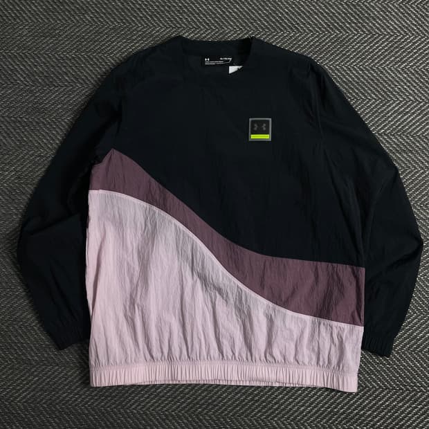 언더아머 박스 로고 나일론 우븐 웜업 o 3910