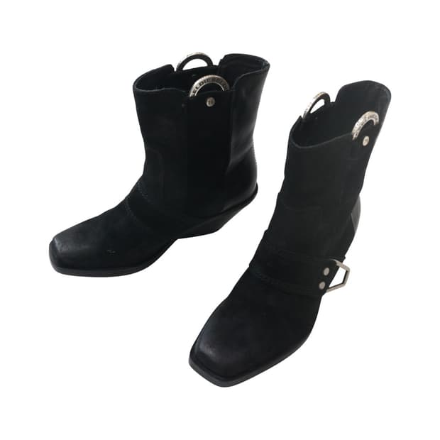  디젤 버클 앵클부츠