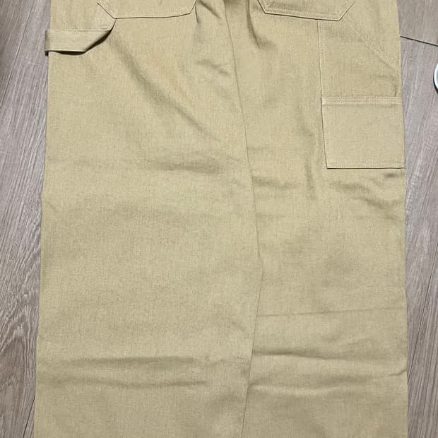 [2] 아오이로 커티드 더블니 팬츠 탄 2025