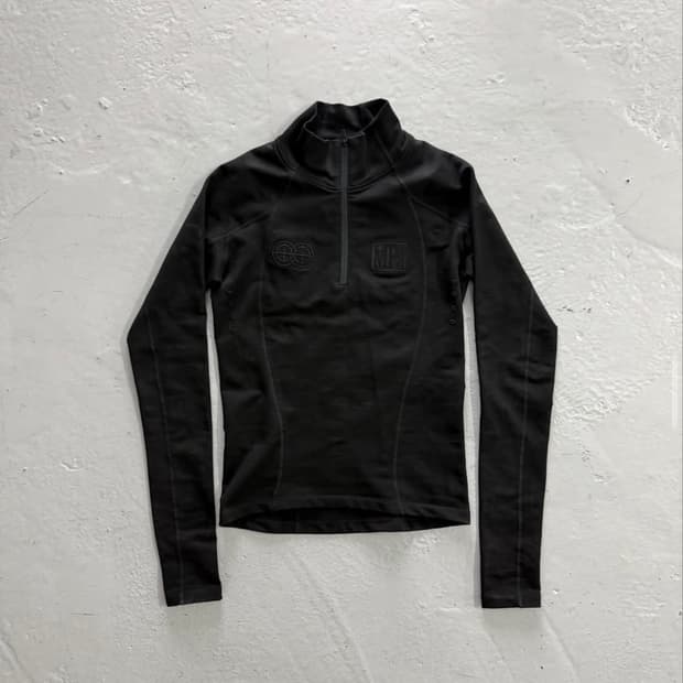 [M] MPa SOFT-SHELL HALF ZIP WOMEN(black)