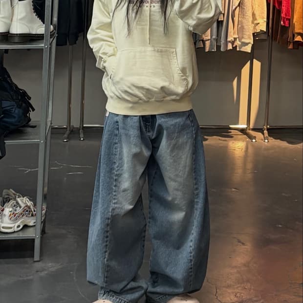 디스이즈네버댓 스펠로고 후드티 A3154