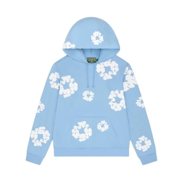 데님티어스 라이트 블루 후드 뉴욕매장