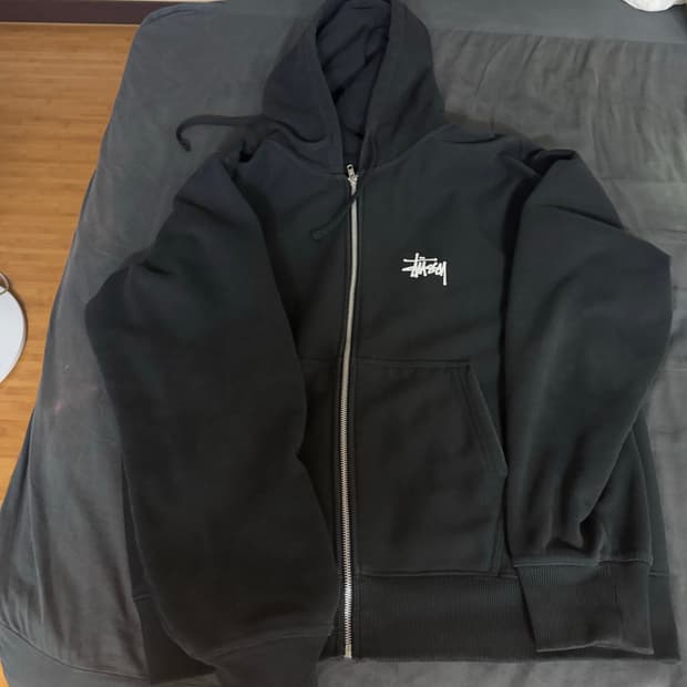 스투시 후드집업 L 사이즈