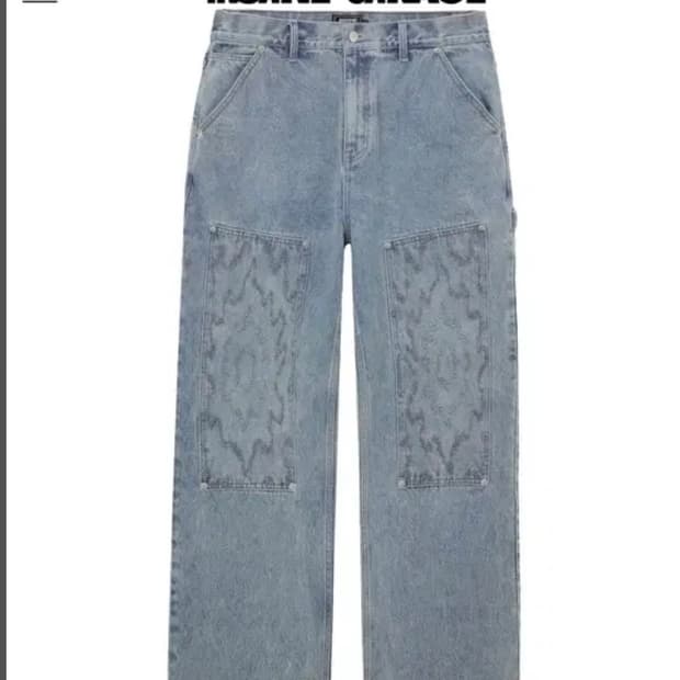 위캔더스 인세인개러지 콜라보 FLAME DOUBLE KEEN 팬츠 