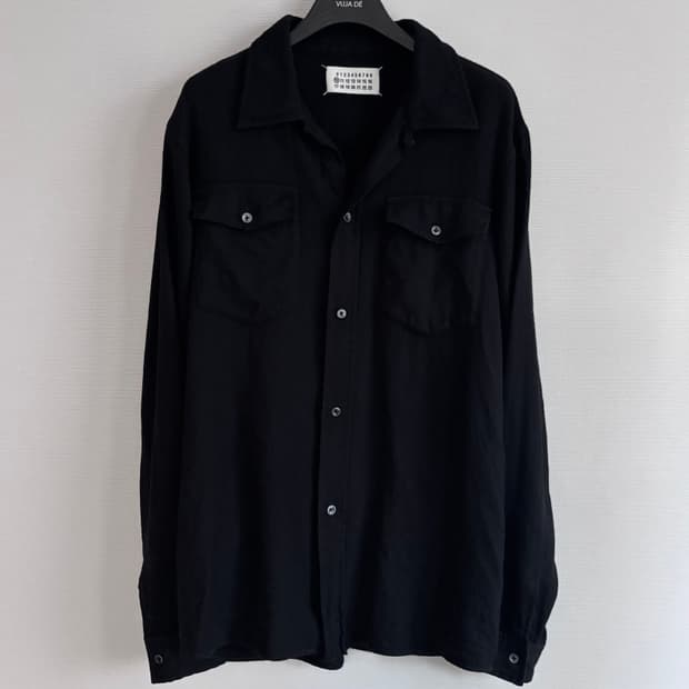 마르지엘라 aw10 울 셔츠