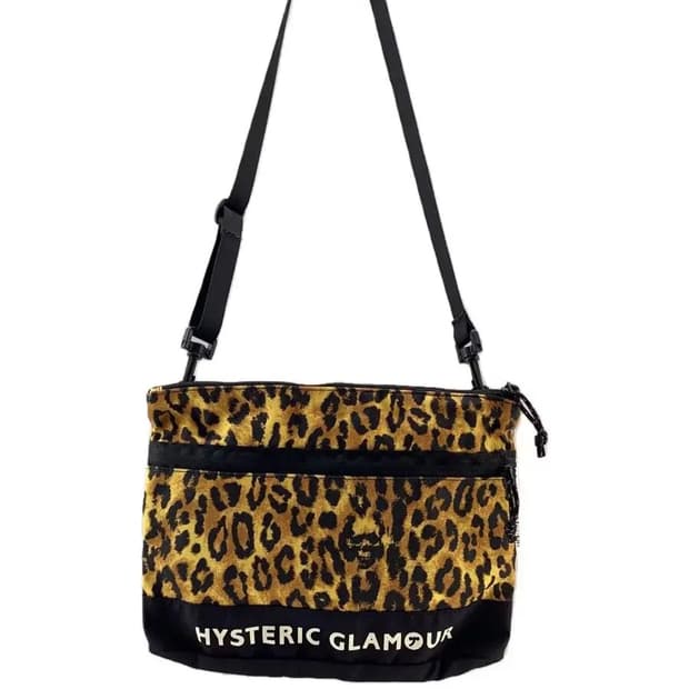 [OS] 히스테릭글래머 나일론 숄더백 레오파드