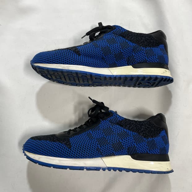 루이비통 런어웨이 다미에 블루 스니커즈 