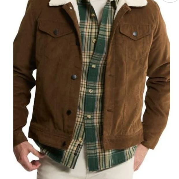 Jachs 뉴욕 양털 코듀로이 면자켓 남자100