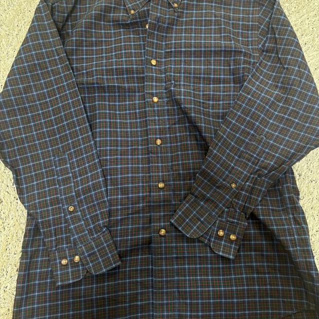 일본판 브룩스브라더스 체크셔츠 사이즈 100-105