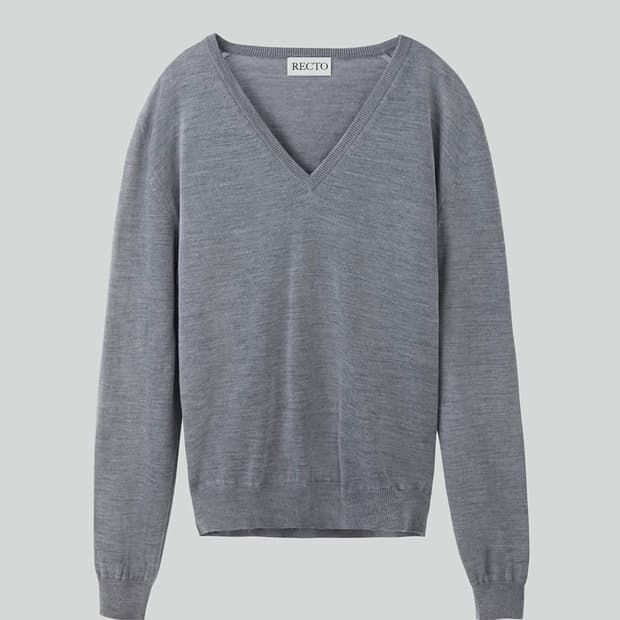 급처) 렉토 브이넥 니트 M