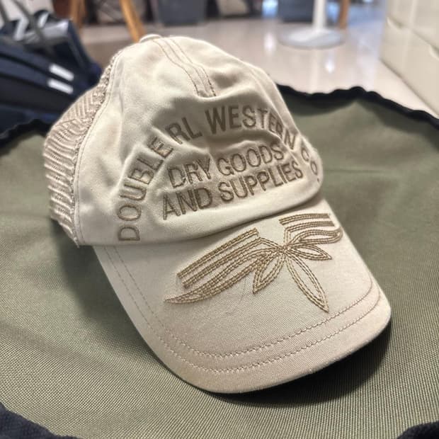 RRL 매쉬 트러커 캡
