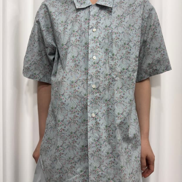 flower printing shirt