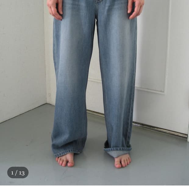 eont's 2025SS denim pants 2size