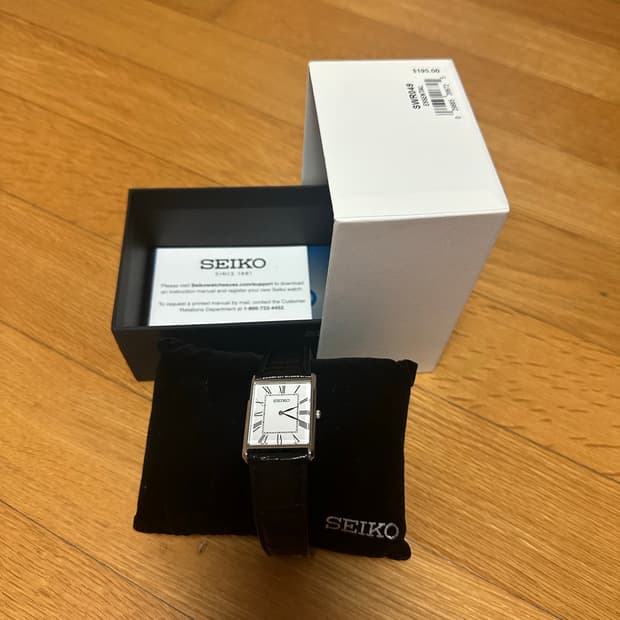 세이코 swr049 풀박스 세르띠에