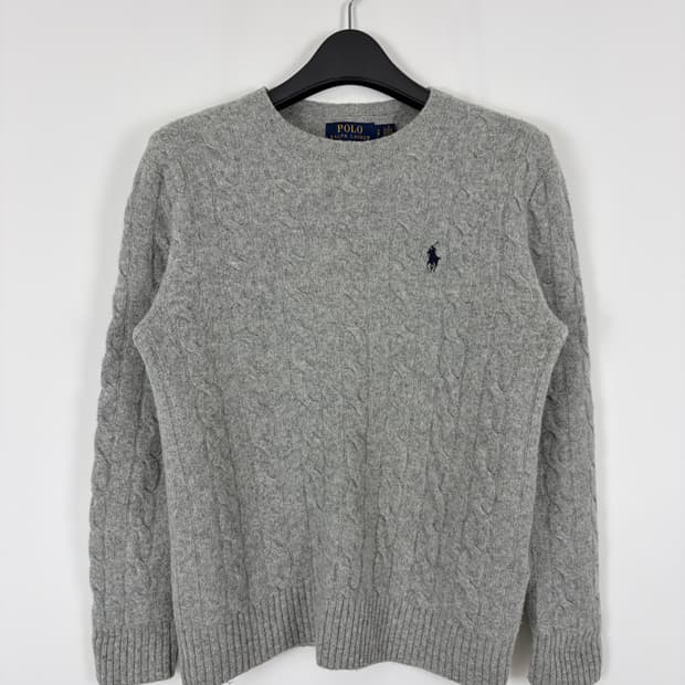 a166) 폴로랄프로렌 포니 케이블 니트