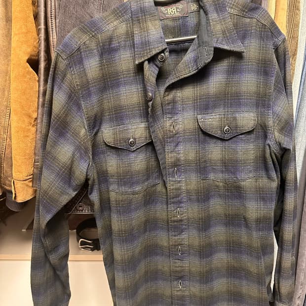 rrl 워크셔츠 m