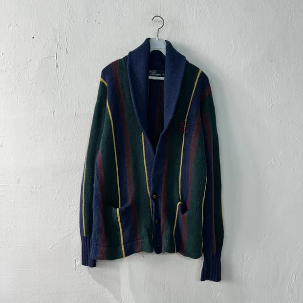 폴로랄프로렌 숄카라 가디건 90-95