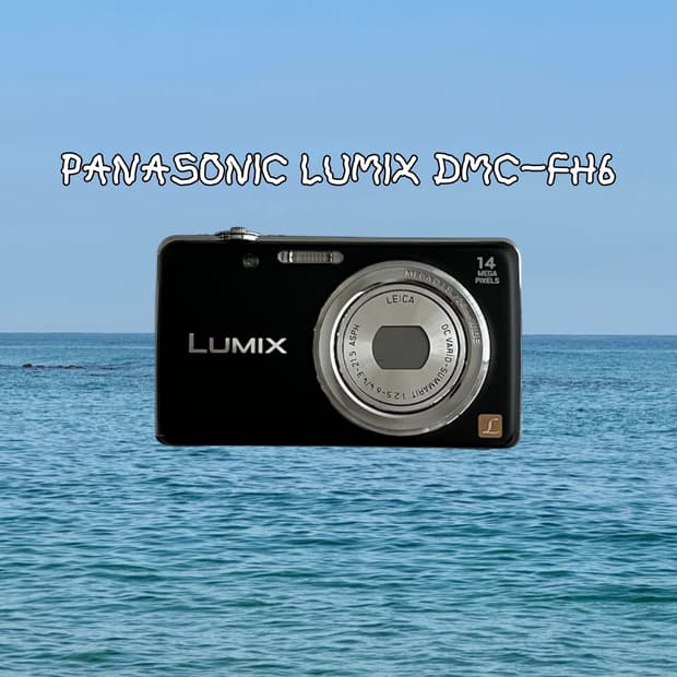 레어 / 풀박스 ! 파나소닉 루믹스 DMC-FH6 빈티지디카 디지털카메라