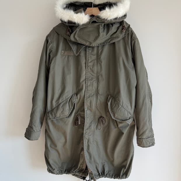 코데즈컴바인(Codes combine) 피쉬테일 파카 개파카 야상