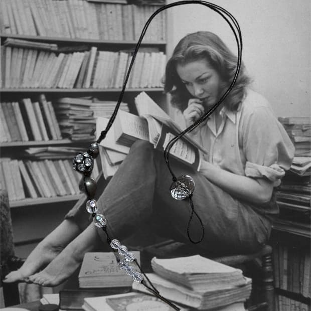 <handcrafted> 끈갈피 💎샹들리에