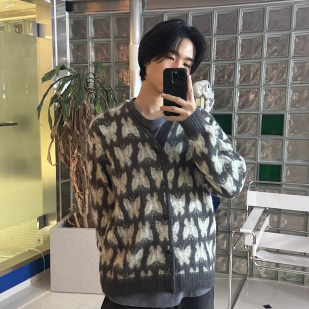 MOHAIR CARDIGAN 모헤어 카디건