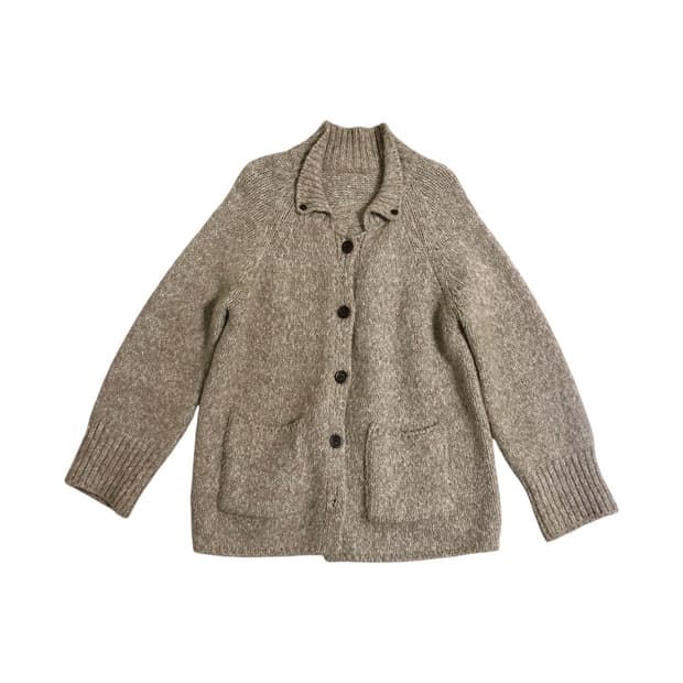 빈티지 모리걸 니트 가디건