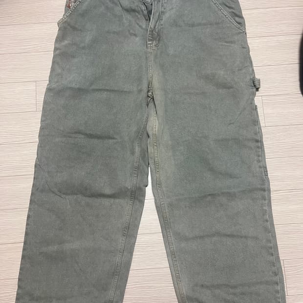 WKNDRS 위캔더스 드래기 워크데님 팬츠 올리브