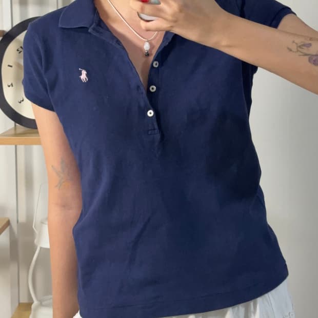 Polo 연보라스티치 반팔티