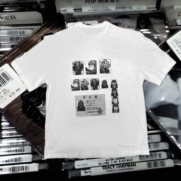 도로헤도로 비공식 티셔츠 반팔 씹덕티 오타쿠 고스 빈티지 힙스타일 펑크