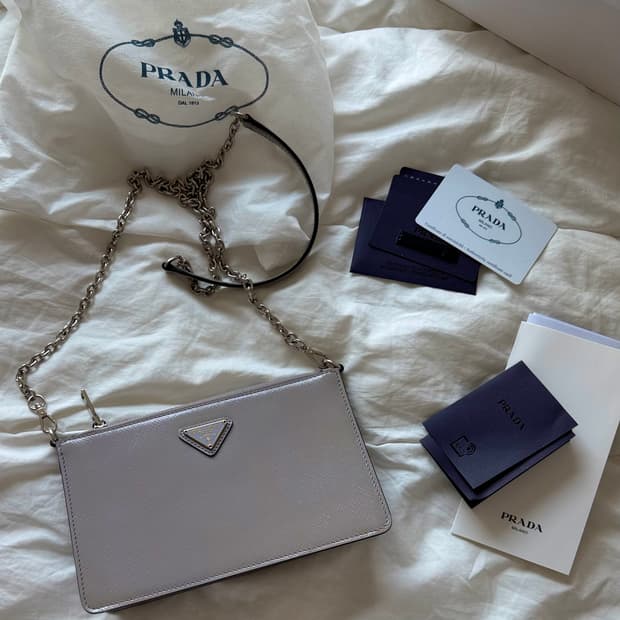 [풀세트] 프라다 사피아노 미니 체인백