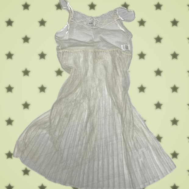 빈티지 페어리 레이스 시스루 원피스