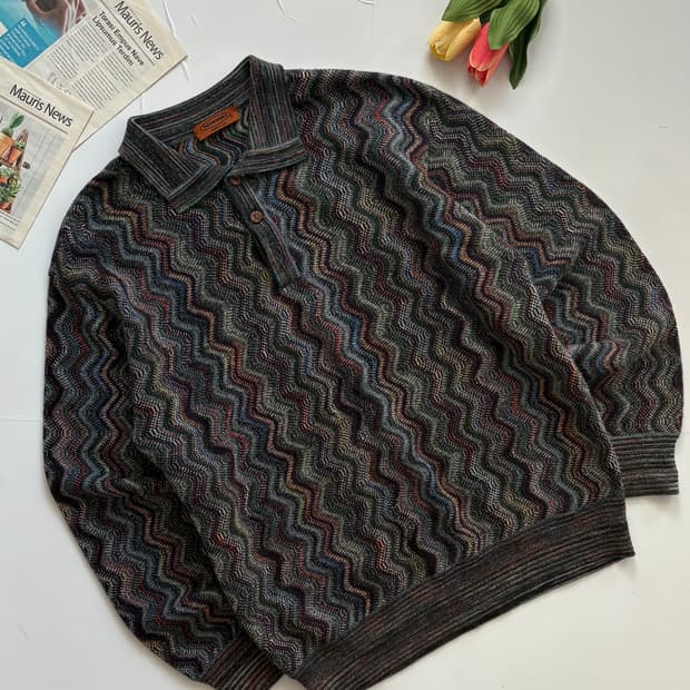Missoni 미쏘니 패턴 니트 스웨터