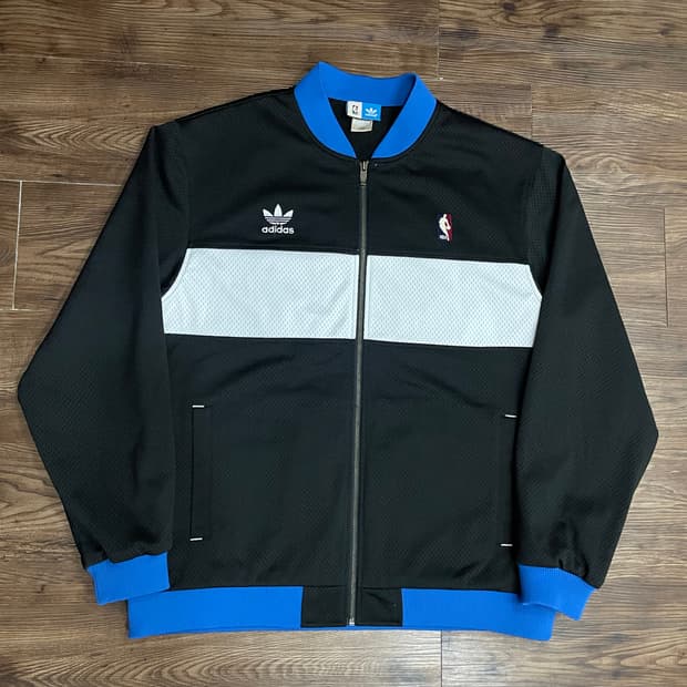 아디다스 희귀 NBA 올랜도 매직 자켓 블랙 