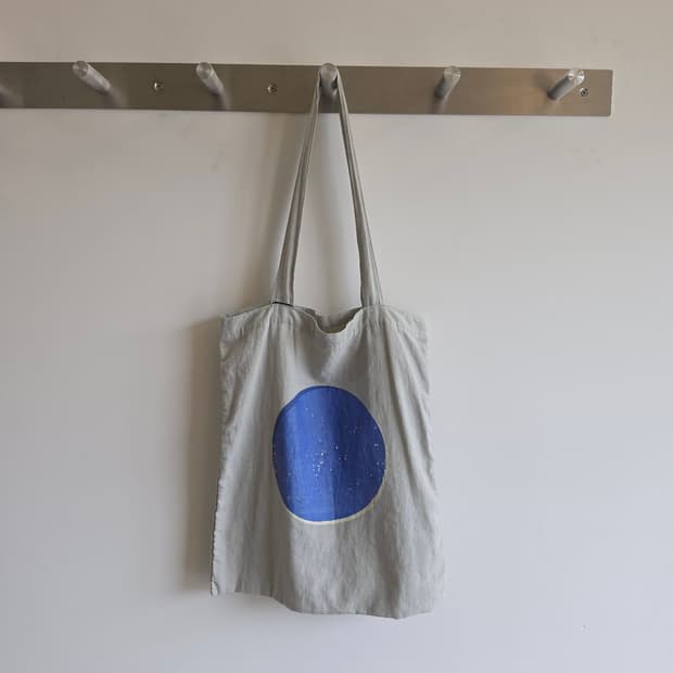 허유 작가 '불완전한 푸른 꿈' 전시 굿즈 토트백