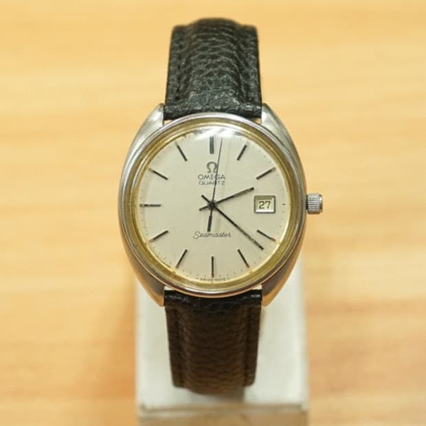 70s 오메가 씨마스터 cal 1342 쿼츠 시계