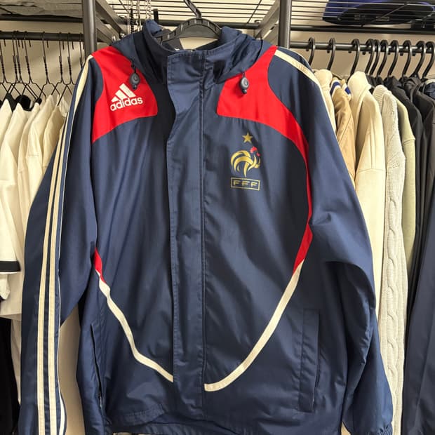 아디다스 프랑스 빈티지 바람막이