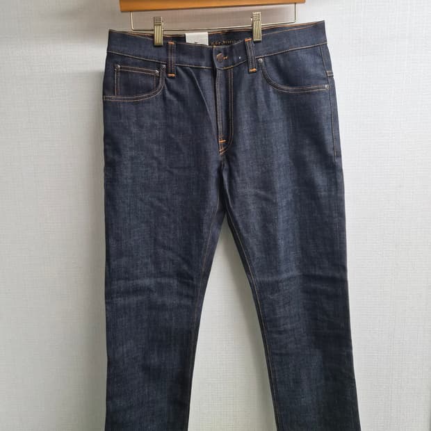 새제품 34) 누디진 씬핀 드라이 트윌 데님 팝니다