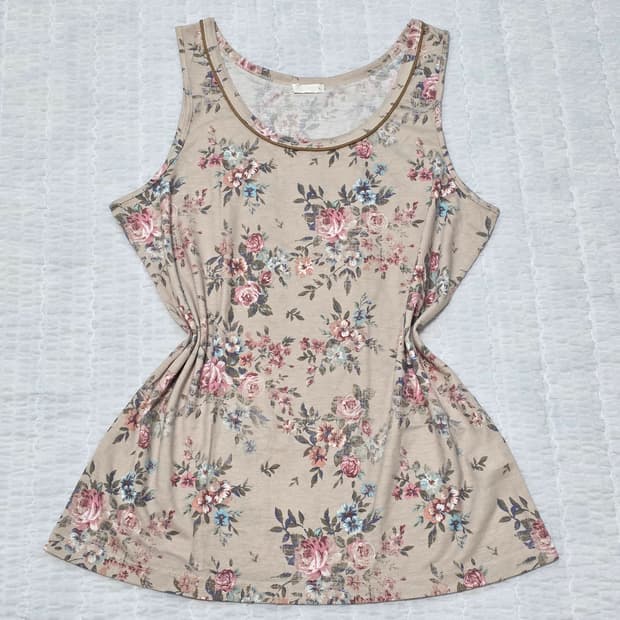 모리걸st 로즈 플라워 슬리브리스