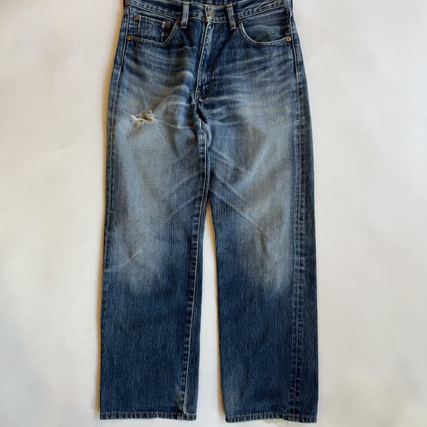 LEVI'S 510 DISTRESSED DENIM PANTS