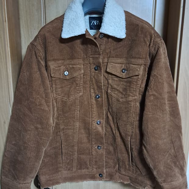 자라 여성 코듀로이 자켓 S