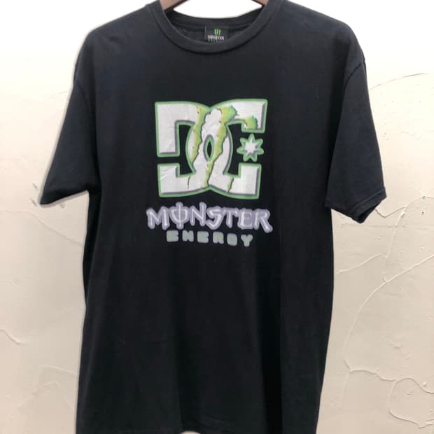 00s DC shoes x 몬스터 프로모션 티셔츠