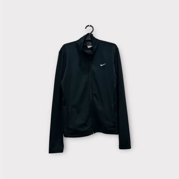 나이키 드라이핏 블랙 져지 자켓 여성 L