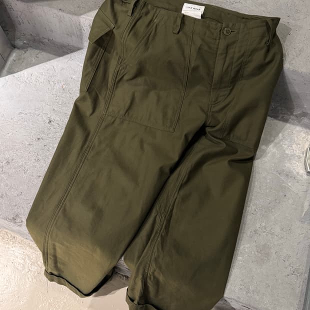 Yaeca Like wear 올리브 카키 퍼티그팬츠 